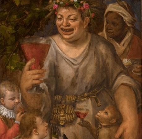 Un allegro brindisi con Bacco Il Bastianino vuole divertire 