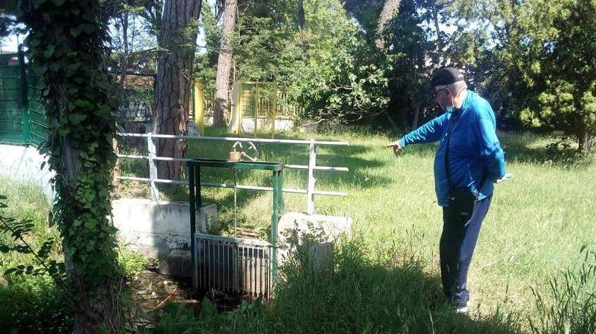 Antonio Dalle Mura, che ha accompagnato il Tirreno sul posto