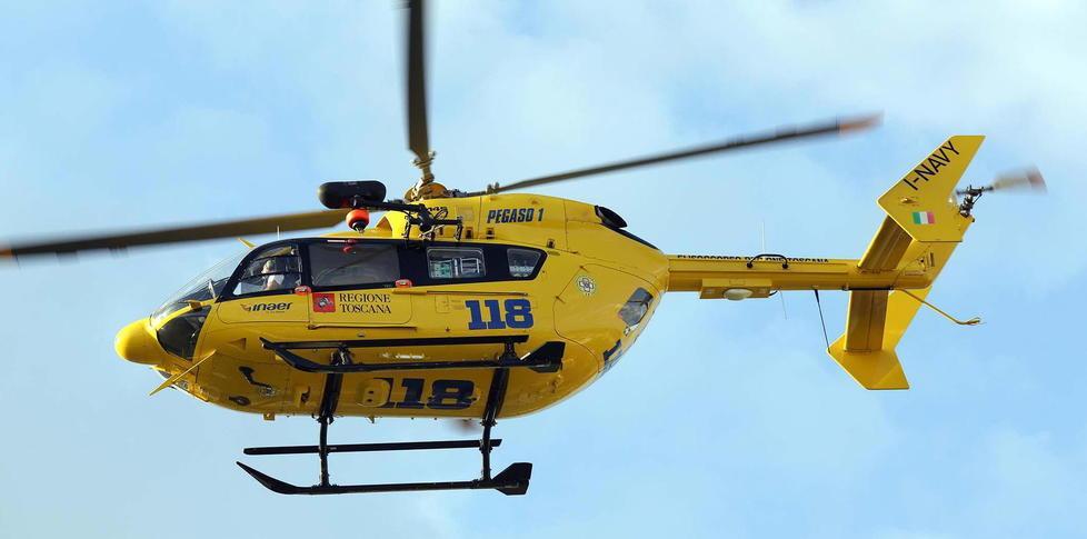 Cade dalla canoa e picchia la testa Ferito 65enne 