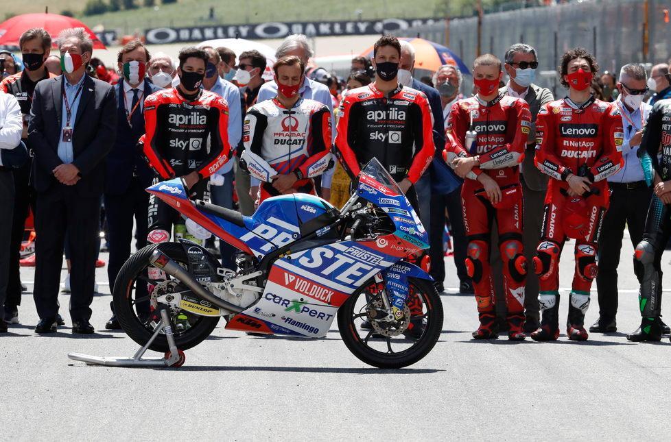 Il post commosso dei ferraristi «Riposa in pace, campione» 