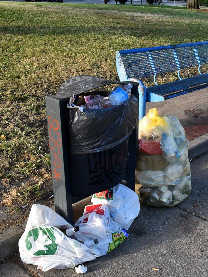 Parchi meno sporchi nel weekend 