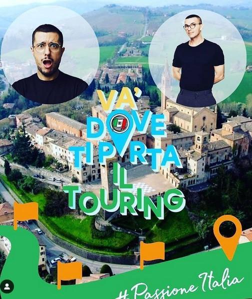 Pinna e Diego Passoni due influencer per Castelvetro «Per i turisti un luogo ideale» 