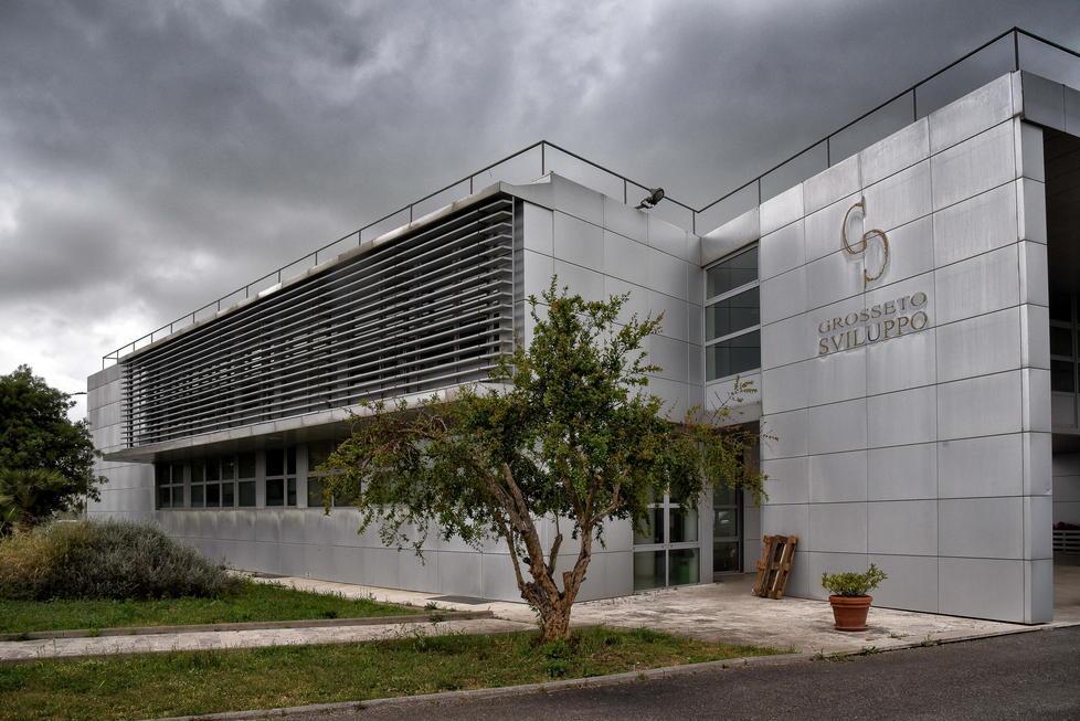 La sede di Grosseto Sviluppo, l’incubatore di via Giordania ( Foto Agenzia BF)
