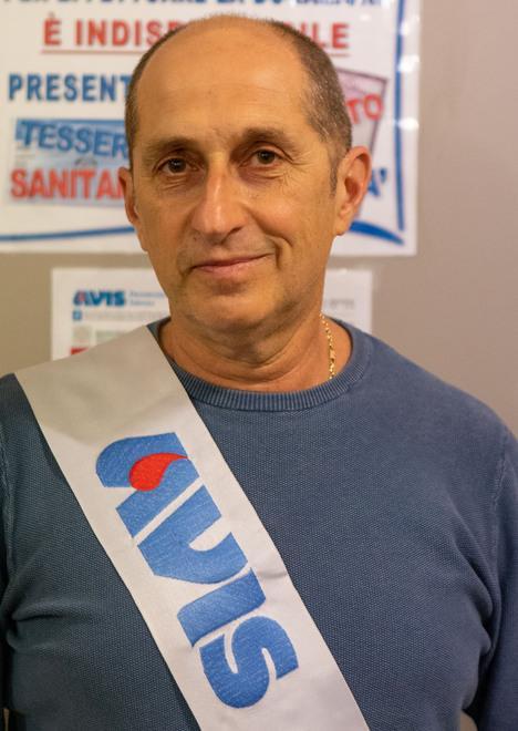 Giacomini è presidente della sezione dell’Avis