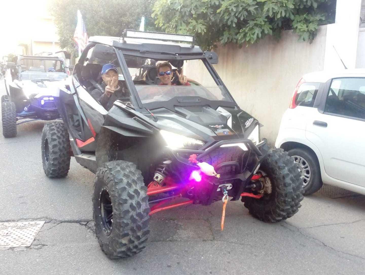 Invasione di biker stranieri e di turisti su Quad speciali