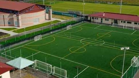 Una veduta della cittadella sportiva della Bellaria Cappuccini a Pontedera