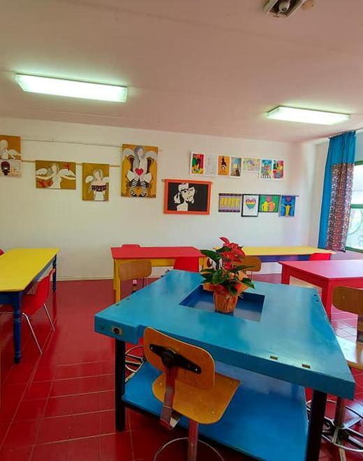 Alla media di Riotorto l’aula di bellezza e colori dedicata a Sara Lenzi