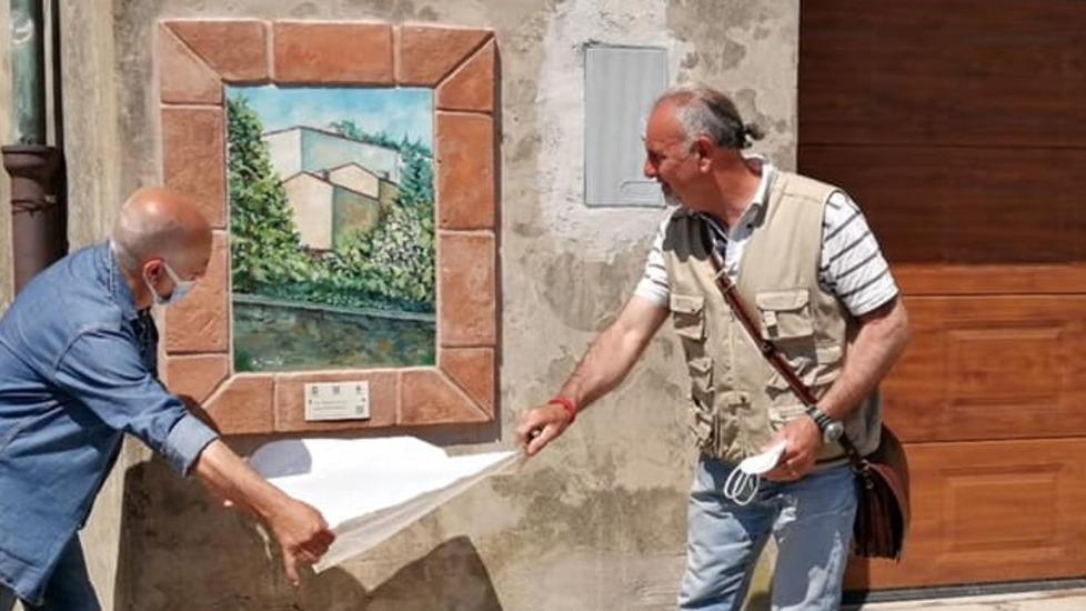 Installazioni come specchi Il panorama del borgo secondo quattro autori