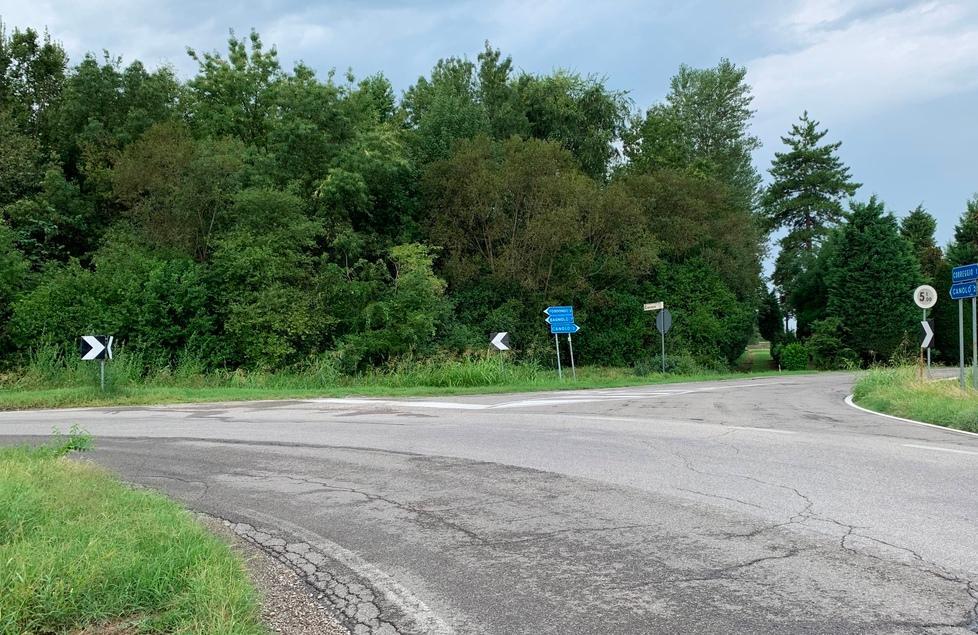 Una nuova rotonda sulla provinciale che porta a Fosdondo 