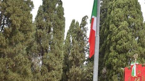 La cerimonia sulle Mura