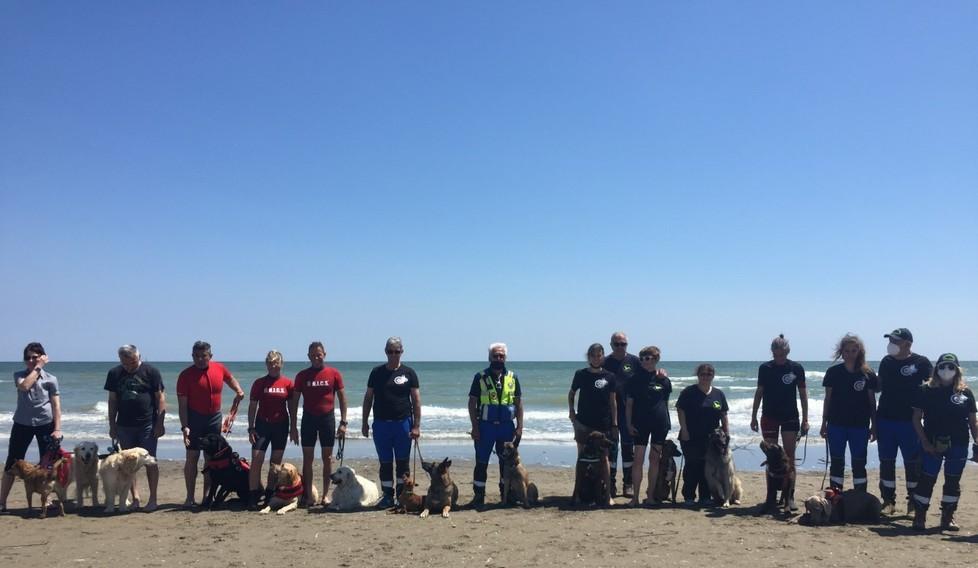Cani in scena dalla pet therapy fino al soccorso in acqua 
