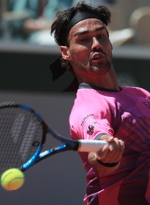 Fognini trova equilibrio e al Roland Garros approda al terzo turno 