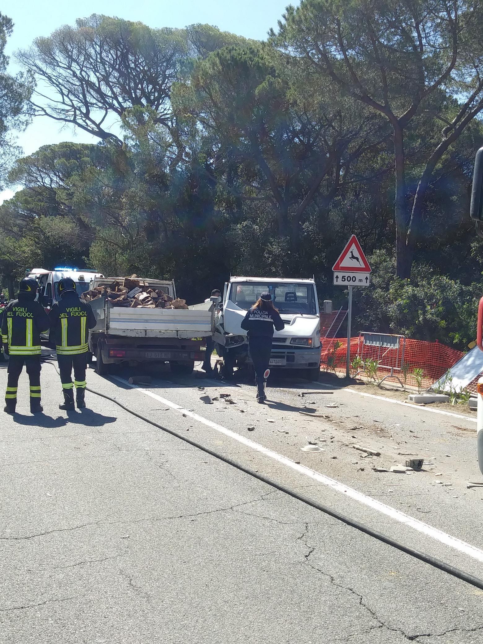 I rilievi dopo l’incidente a Casa Mora del 26 maggio
