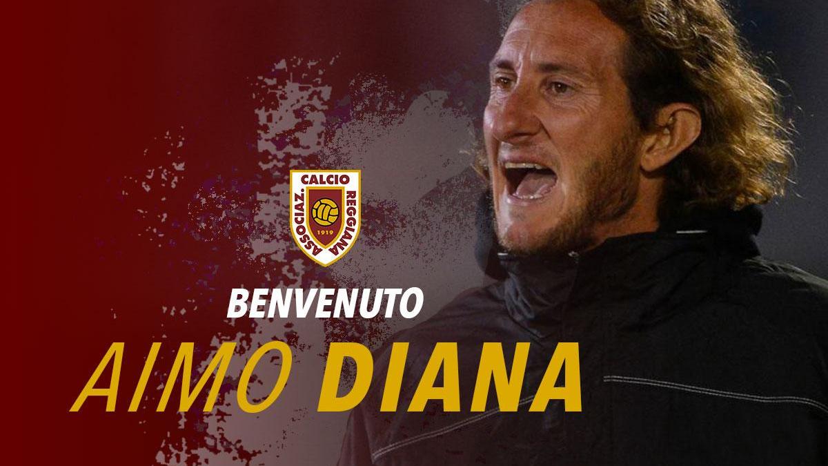 La Reggiana annuncia mister Aimo Diana