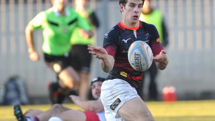 Bertaccini, centro del Valorugby vola a Lisbona con la nazionale