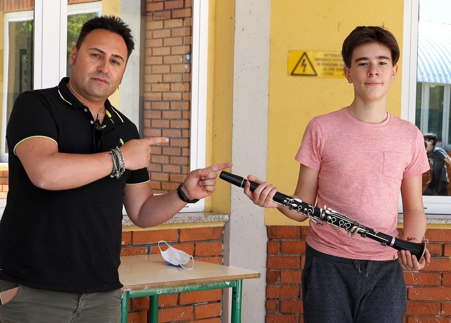 Sul podio Samuel Livieri della Diaz