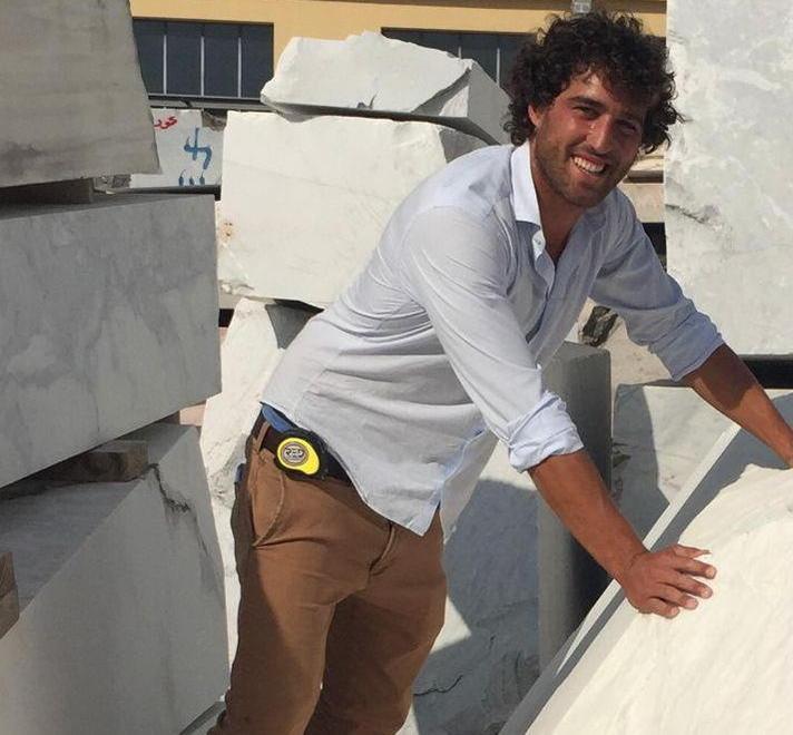 Da bagnigno al Bagno Piero all’azienda Henraux per entrare nel mondo della tv 