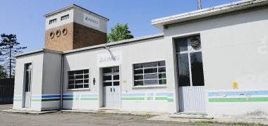 La centrale dellacquedotto Aimag presso le vie Aristotele-DAvia da dove vengono gestiti i pozzi 