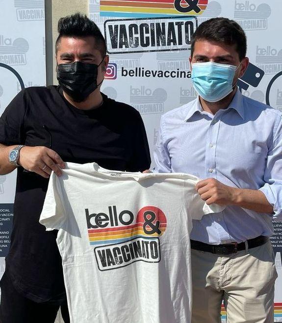 Tra i volti noti il dj Paolo Noise testimonial di “Belli e vaccinati”