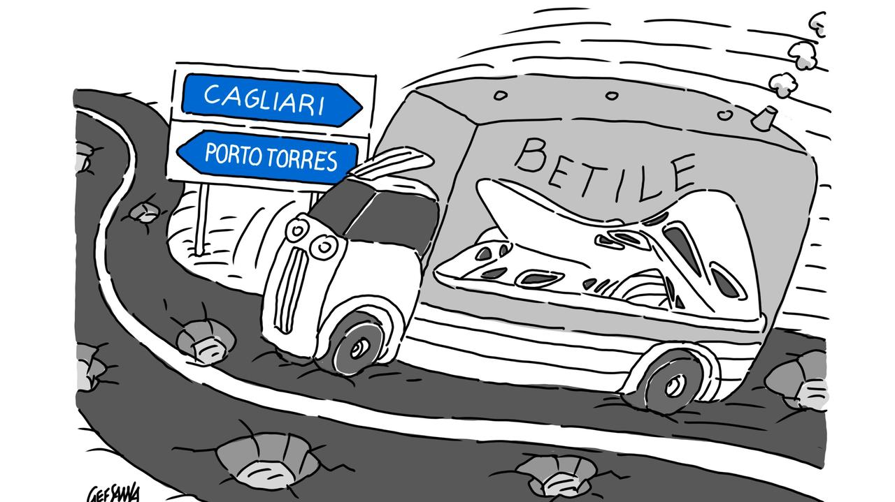 La vignetta di Gef - il Bétile a Porto Torres, il sindaco Mulas: "Siamo pronti"