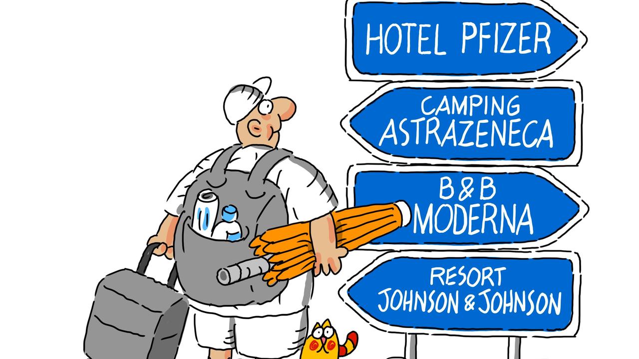 La vignetta di Gef, la proposta delle discoteche: libero accesso ai turisti vaccinati
