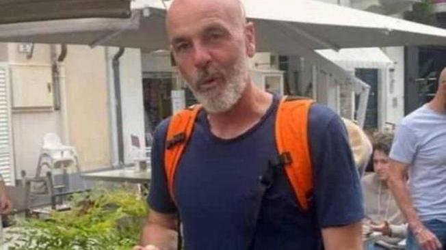 Stefano Pioli in relax nel centro di Forte