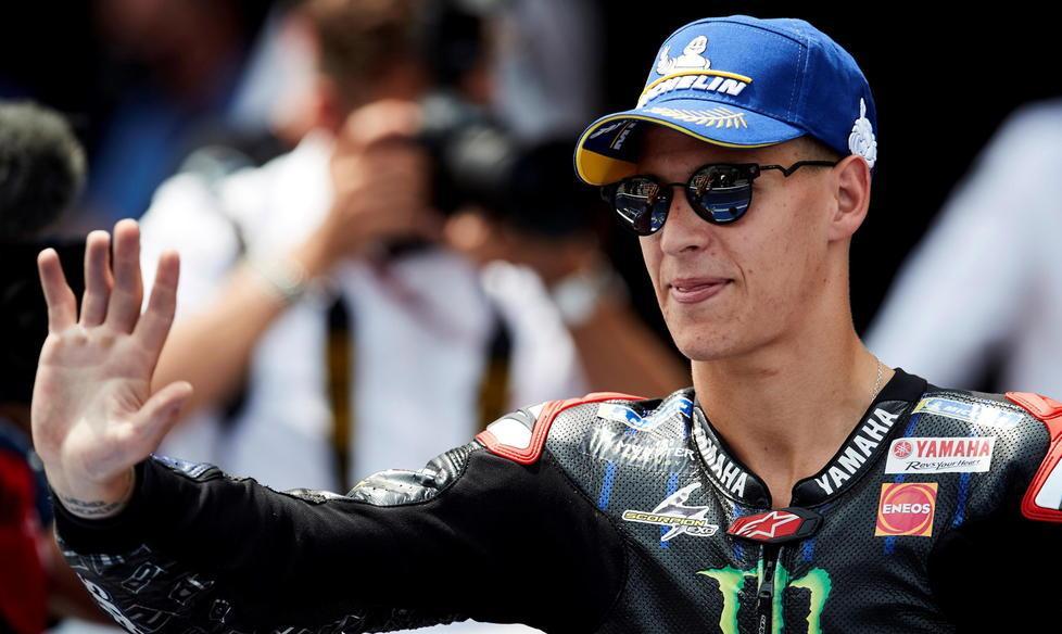 El Diablo veste Yamaha, Quartararo imprendibile Rossi sulla ghiaia: quarta fila