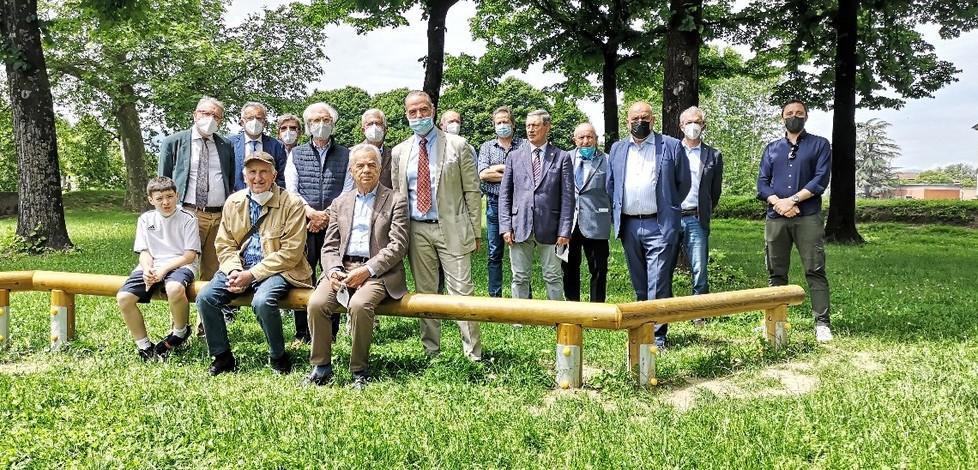 Montati attrezzi per allenarsi all’aperto sulle Mura 