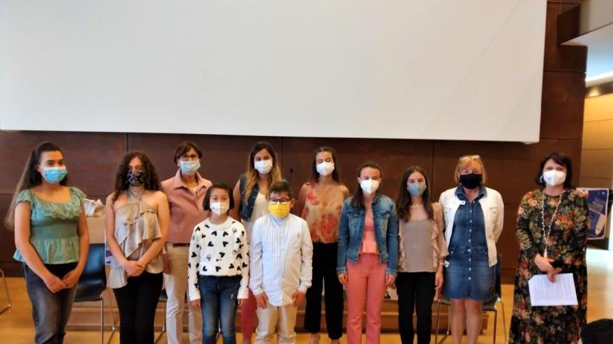 Tutti gli studenti vincitori del premio Mariella Gennai