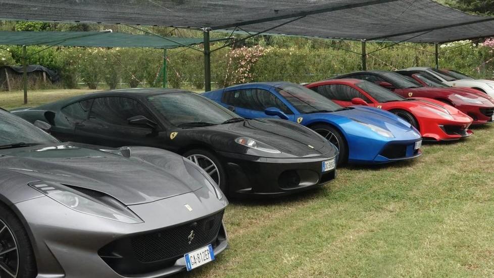 I ferraristi danno spettacolo