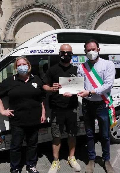 Inaugurato il Doblò per il trasporto disabili