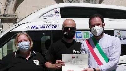 Inaugurato il Doblò per il trasporto disabili