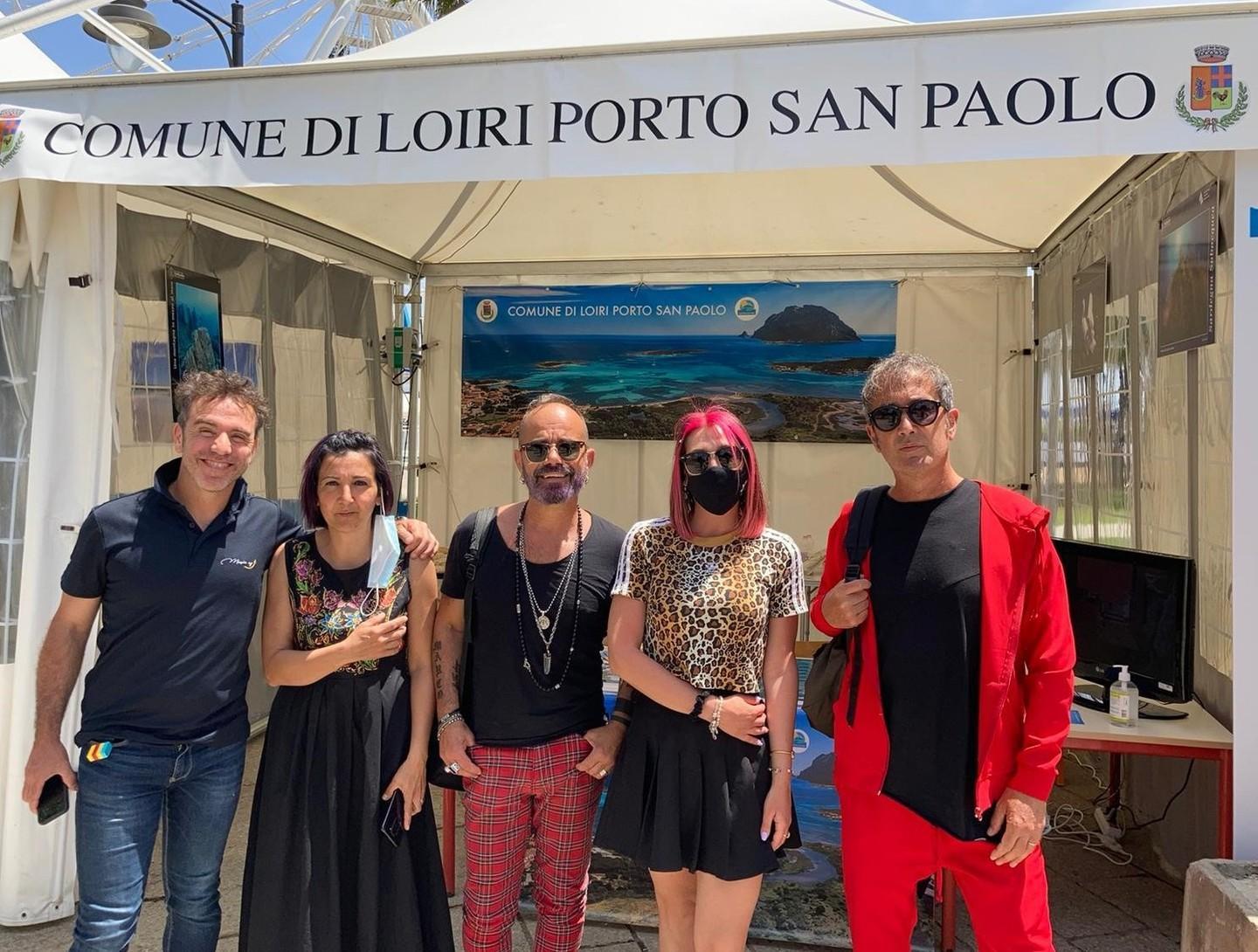 Stand nel villaggio del Mondiale per promuovere il territorio
