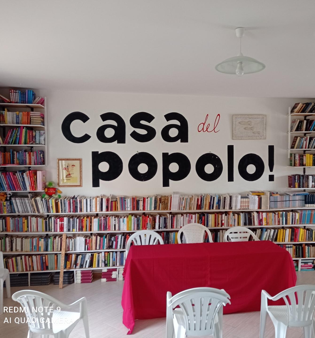 Casa del popolo, dibattito con Navone sul tema periferie e questioni sociali