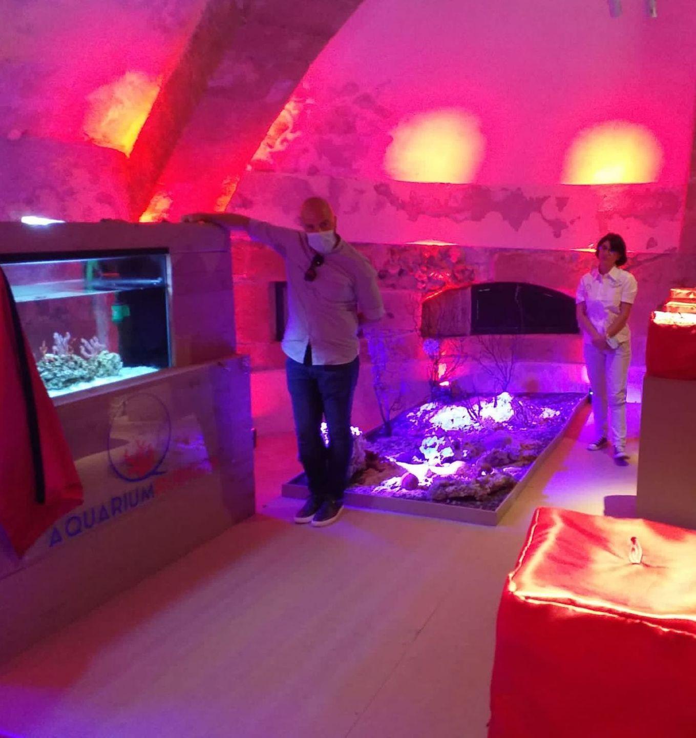 Inaugurato ufficialmente ieri l’acquario dedicato al corallo vivo