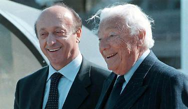 Luciano Moggi e Gianni Agnelli
