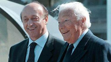 Luciano Moggi e Gianni Agnelli