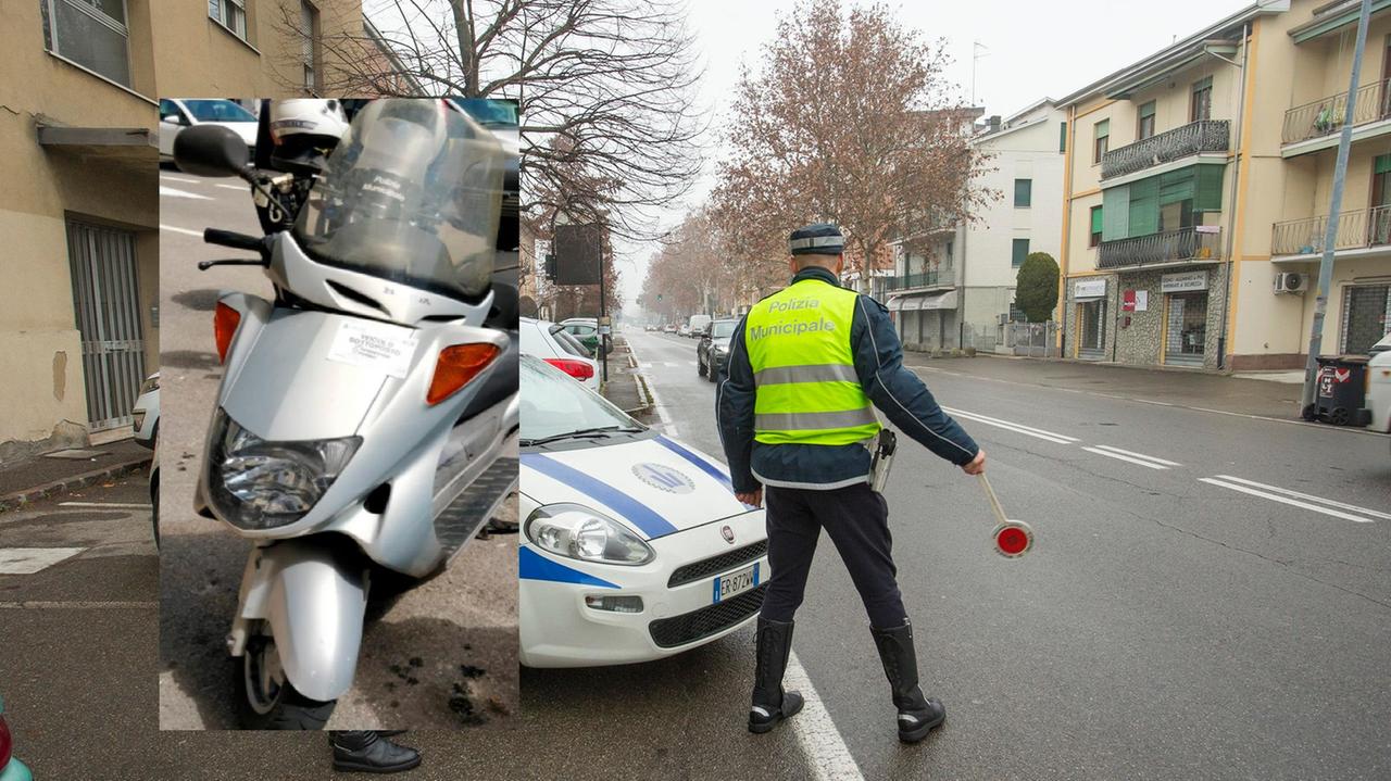 Modena, in moto senza patente nè assicurazione Fugge, viene fermato e maxi-multato: 16 mila euro