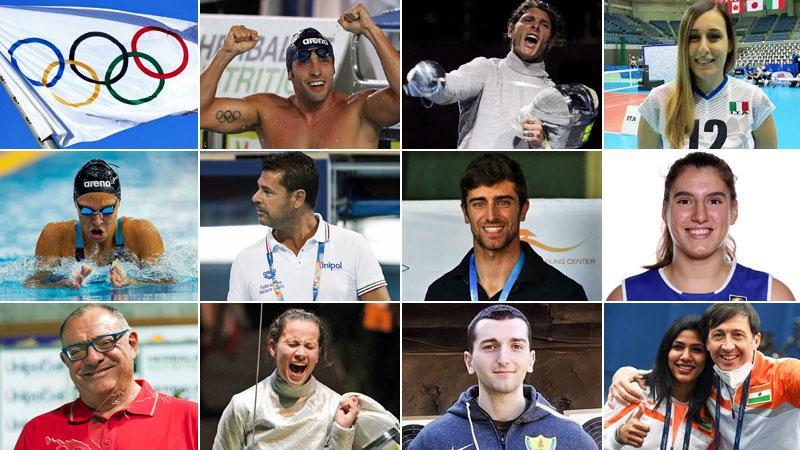 Gabriele Detti, Aldo Montano, Giulia Aringhieri, Sara Franceschi, Stefano Franceschi, Francesco Marrai, Sara Madera, Stefano Morini, Irene Vecchi, Tommaso Chelli, Nicola Zannotti