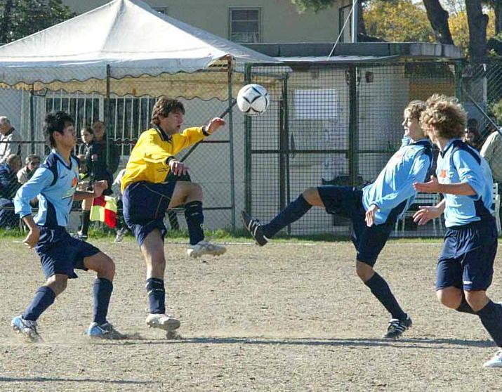 Un match tra giovanissimi