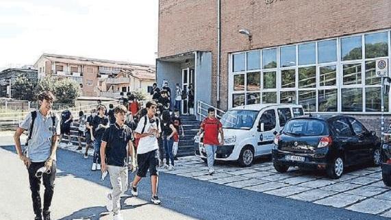 Alcuni studenti del Mattei
