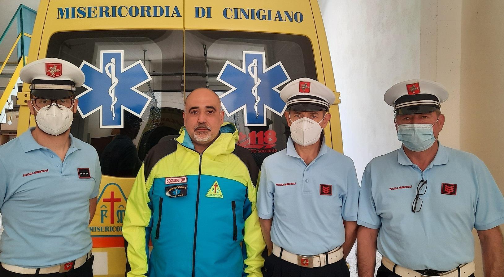 La polizia municipale consegue l’attestato di primo soccorso 