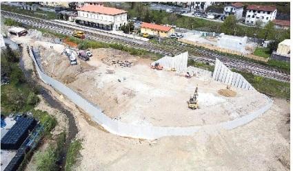 Castelnuovo, arriva il ponte sulla ferrovia