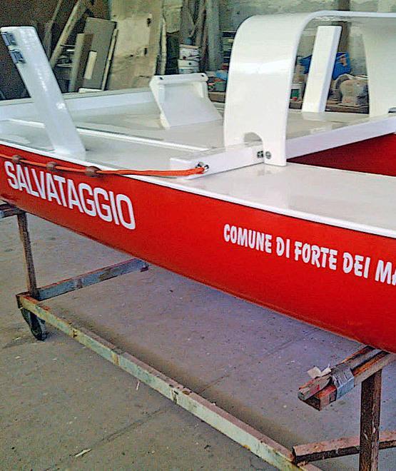 Consegnato il pattino per la gara dei bagnini 