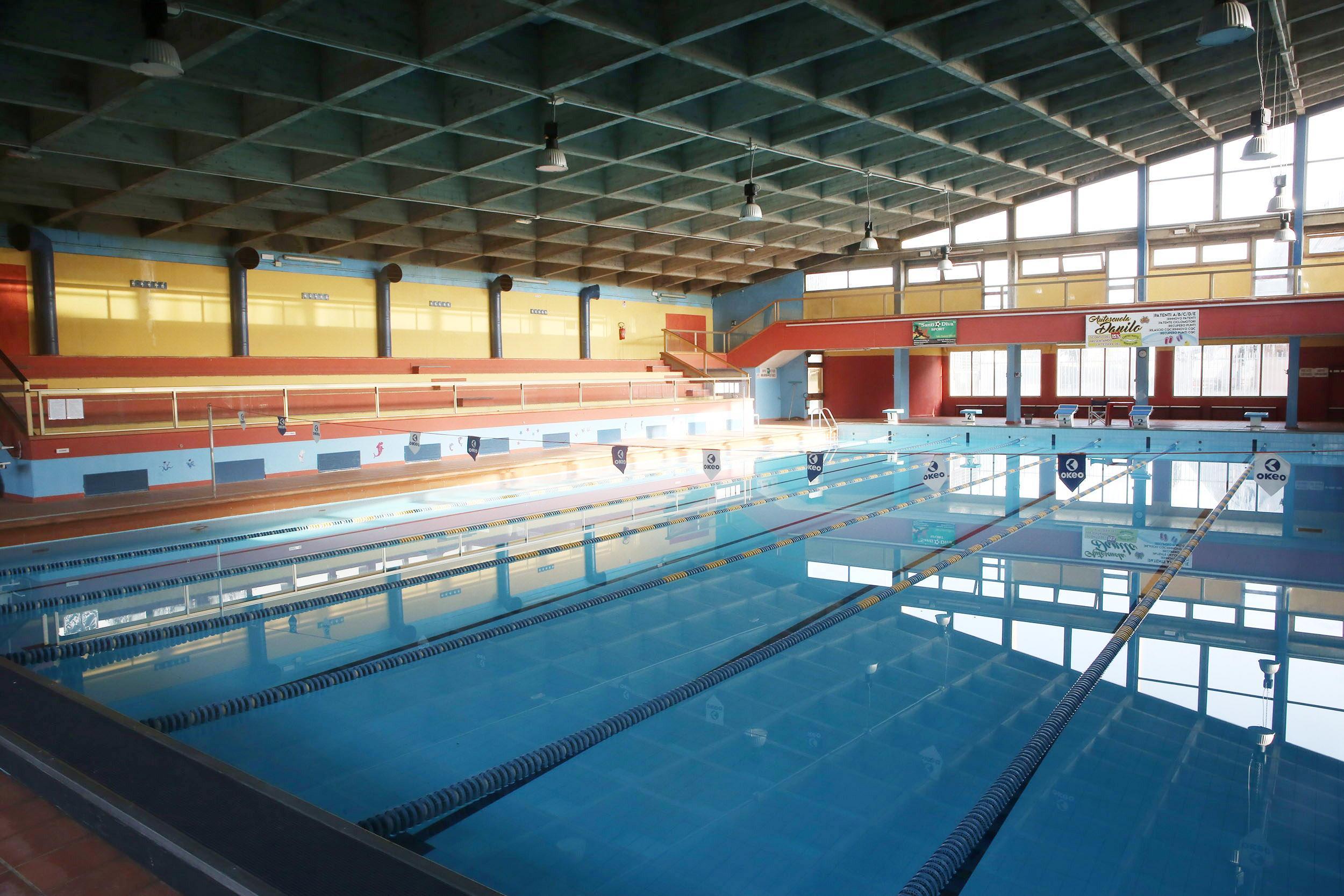 La piscina comunale di Montecatini
