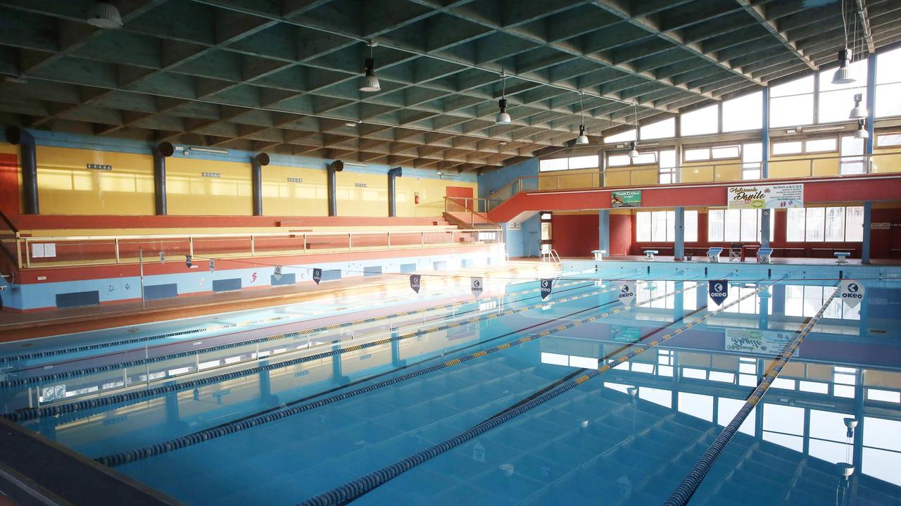 La piscina comunale di Montecatini