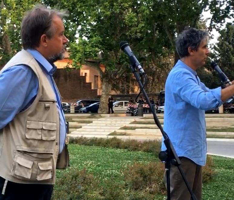 Due relatori al No Paura Day di piazza Ariostea