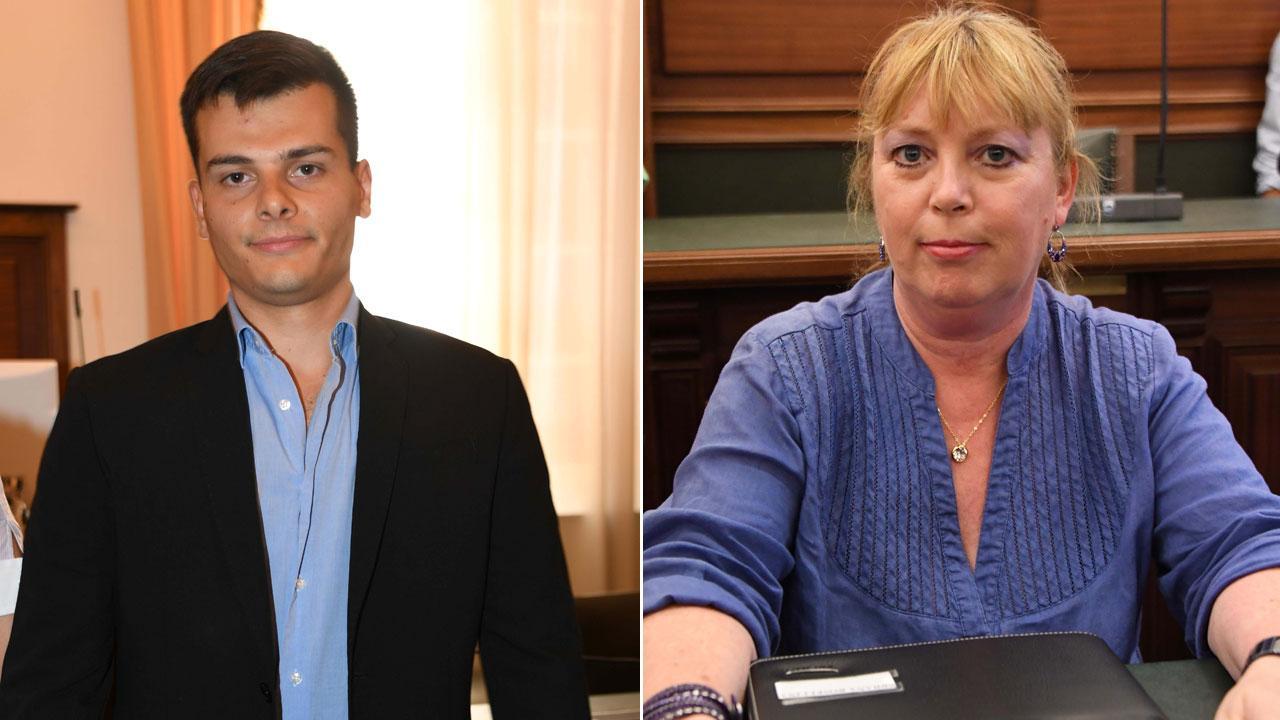 Il deputato Edoardo Ziello e la senatrice Rosellina Sbrana