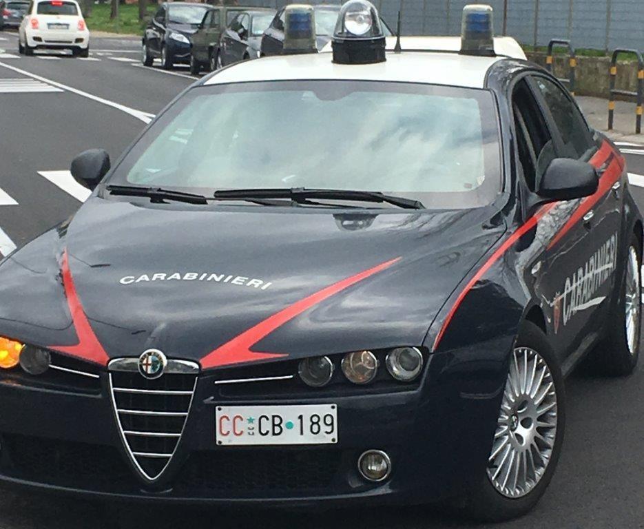 Una gazzella dei carabinieri