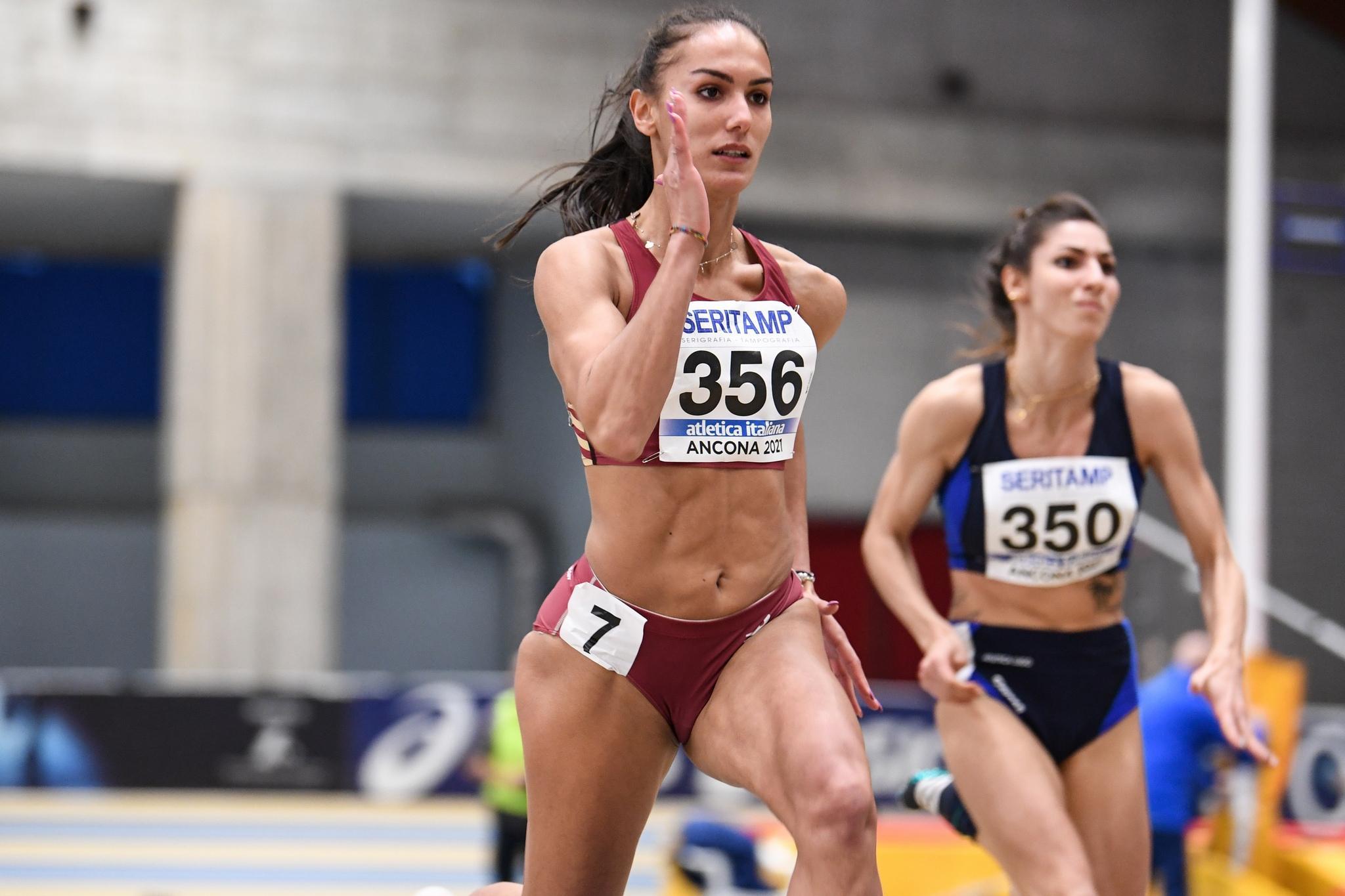 Dalia Kaddari in una recente prova